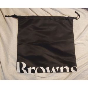 Browns fashion dust bag 13.75" X 13.5"